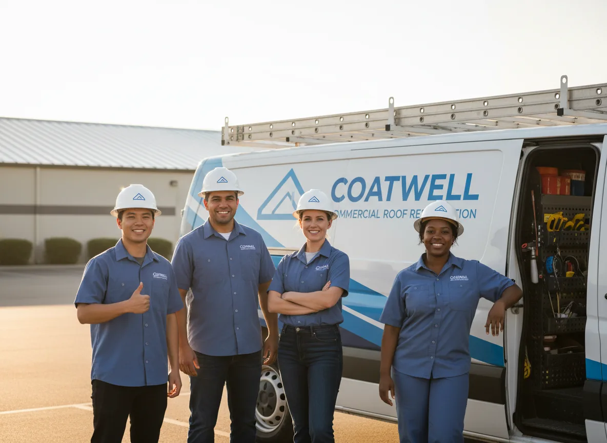 Commercial roof coating company in Albers, IL